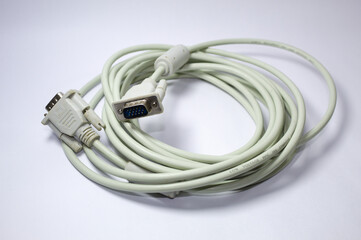 VGA cable to connect monitors to computers