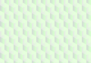 Blue gradient background with 3D squares. Seamless vector illustration. Geometric design for web, wrapping, poster, etc. Follow other mosaic patterns in my collection.