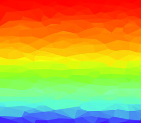 Colorful polygonal background. Vector illustration. 