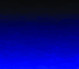 Fototapeta premium Blue polygonal background. Vector illustration.