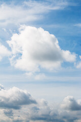 Group of cloud in the sky