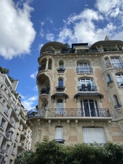 Immeuble ancien du quartier de Passy à Paris