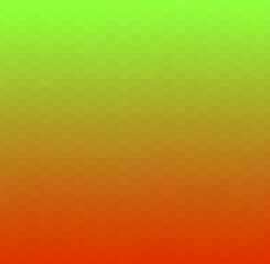 Orange and green honeycomb mosaic. Vector illustration. Follow other mosaic patterns in my collection.