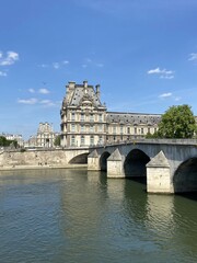 Fototapeta premium Pont royal sur la Seine à Paris