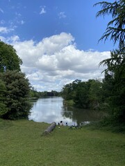 Lac du bois de Boulogne à Paris
