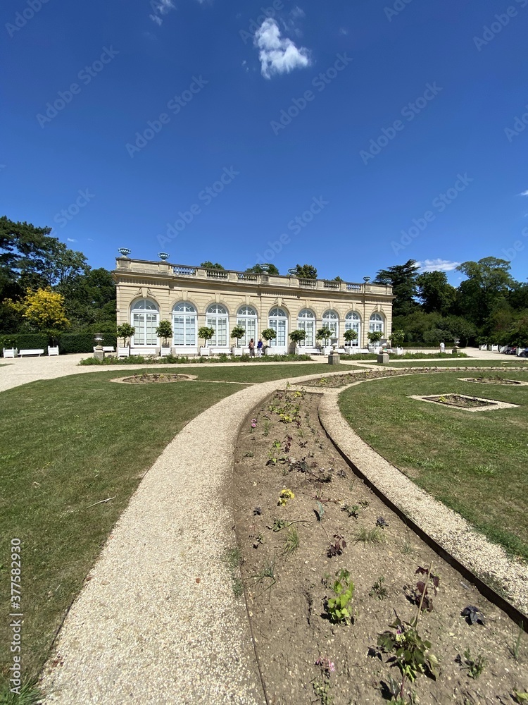 Poster Pavillon du parc de Bagatelle à Paris