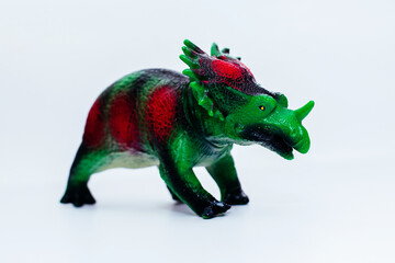 Obraz premium toy for children - dinosaur on a white background, isolated