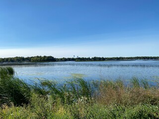 Scenic Minnesota Landscape in the Summer Time