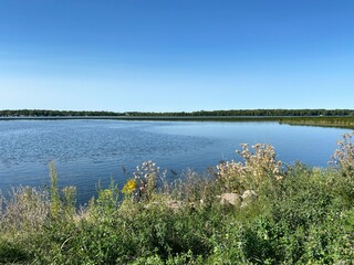 Scenic Minnesota Landscape in the Summer Time