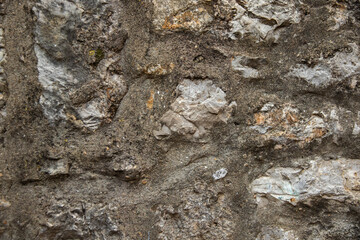 Stone texture from the old town of montenegro, budva, venetian era