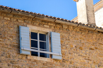 Window in the old town preserved to this day