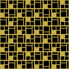 Random Square Seamless Repeat Pattern Background