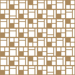 Random Square Seamless Repeat Pattern Background