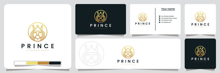 crown prince, logo design inspiration