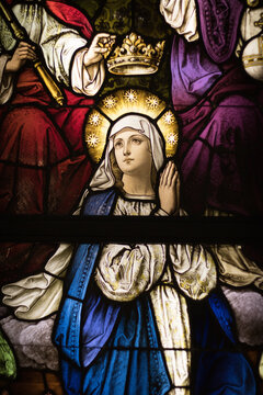 stained glass window