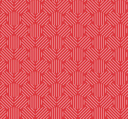 Lines in a circle with three angles seamless repeat pattern background