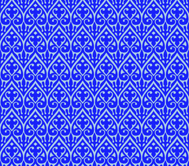Obraz premium Vintage Seamless Repeat Pattern Background