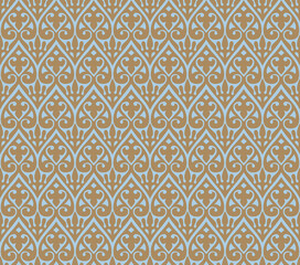 Vintage Seamless Repeat Pattern Background