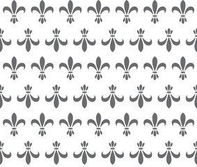 Fleur De Lis Seamless Repeat Pattern Background