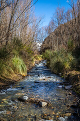 river in the mountains