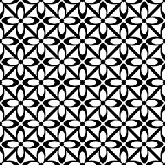 Flower Line Seamless Repeat Pattern Background