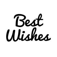 ''Best wishes'' illustration for Christmas, New Year design development, postcard, web/app design