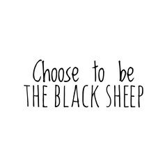 Illustration about choose to be different