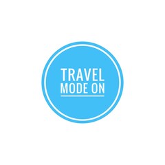 ''Travel mode on'' button