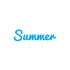 ''Summer'' lettering