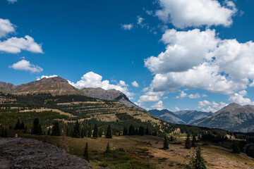 View from Molas Pass San Juan Mountains Colorado