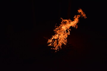 fire in the night