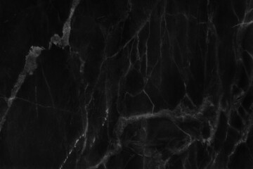 Black marble natural pattern for background, abstract natural marble black and white