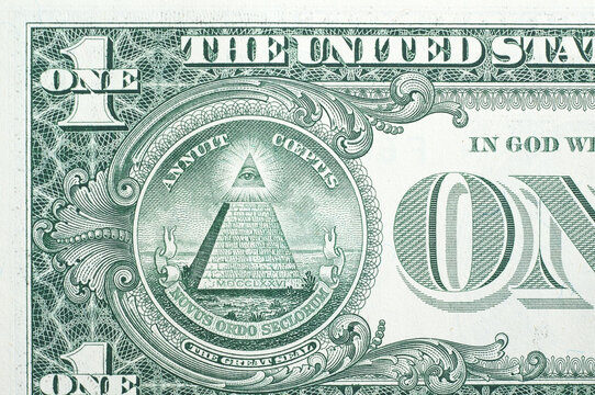 Eye of Providence on a one-dollar bill