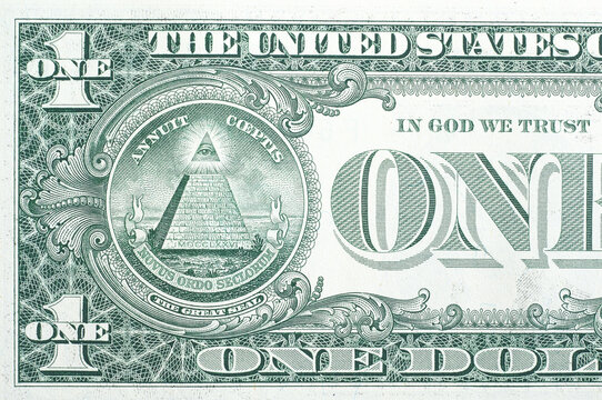 Eye of Providence on a one-dollar bill