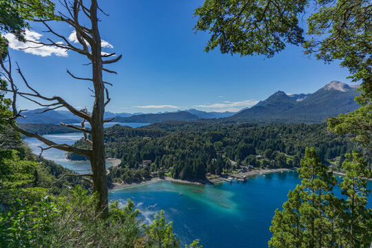 Bahia Mansa View in Arrayanes National Park, Neuquen, Argentina