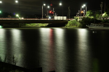 川のリフレクション