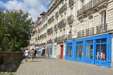 Naklejka premium Nantes - Centre ville - Cité des ducs de bretagne