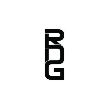 rdg letter original monogram logo design