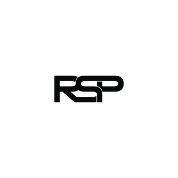 rsp letter original monogram logo design