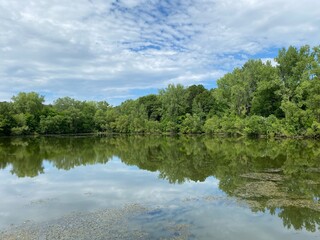 Scenic Minnesota Landscape in the Summer Time