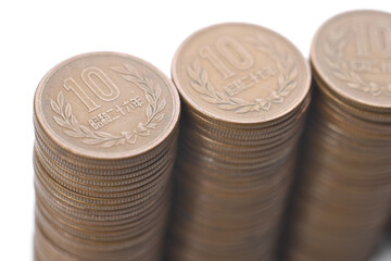 ギザ10　日本の硬貨　10円玉　