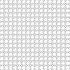 Black and white rhombuses seamless pattern. Vector illustration.