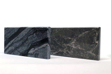 Surface of stone texture, Front view of color samples stone, Marble solid material for interior design.
