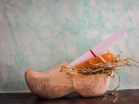 Wooden clog for the Dutch fest of Sinterklaas. 