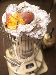 焼き芋（ストーブ、アルミホイル焼き）