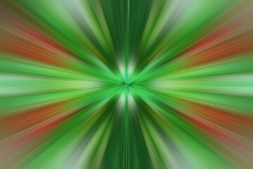 Obraz premium Abstract background of a stream of rays green and red light. Abstraction