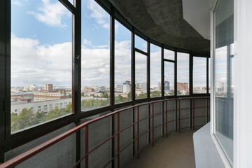 view from the balcony of the apartment building