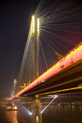 Fototapeta na wymiar Kap Shui Mun Bridge, Hong Kong, China