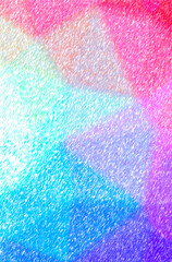 Abstract illustration of blue and red Low Coverage Color Pencil background
