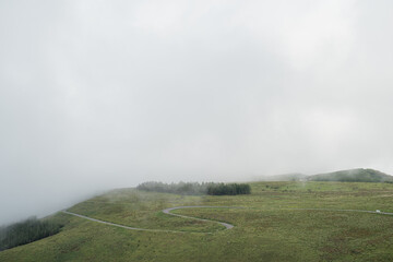 霧の中のビーナスライン